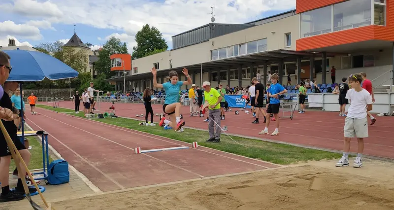 Krajské atletické finále - Turnov