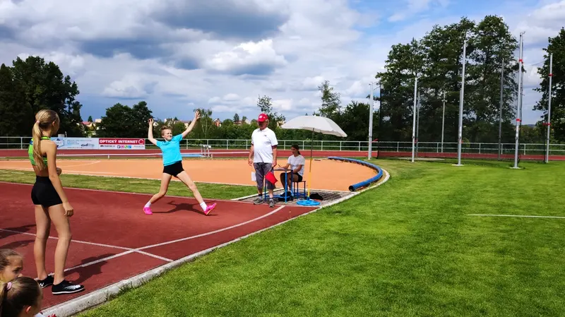 Krajské atletické finále - Turnov