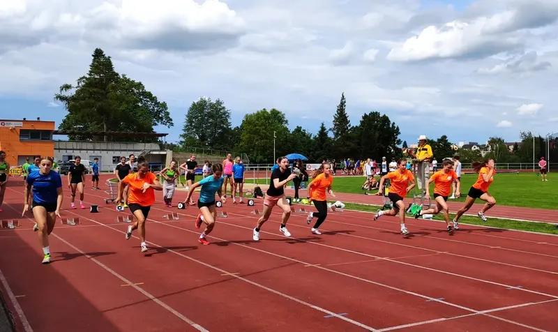Krajské atletické finále - Turnov