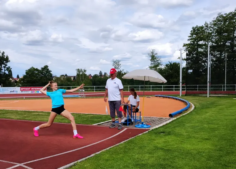 Krajské atletické finále - Turnov