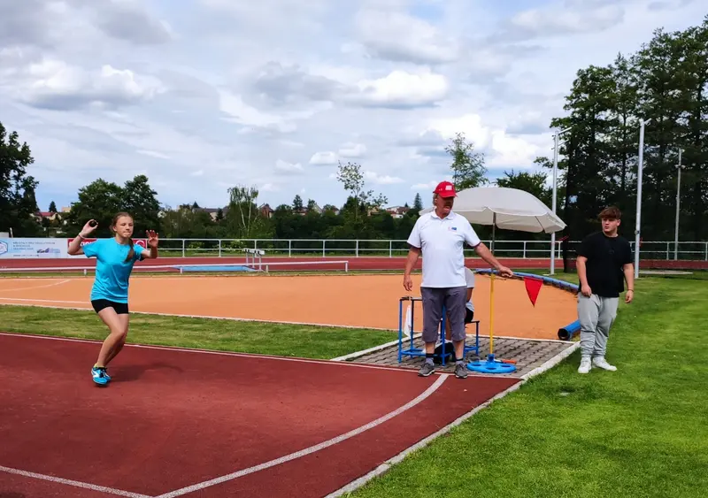 Krajské atletické finále - Turnov