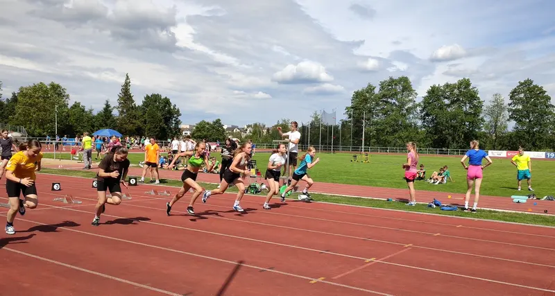Krajské atletické finále - Turnov