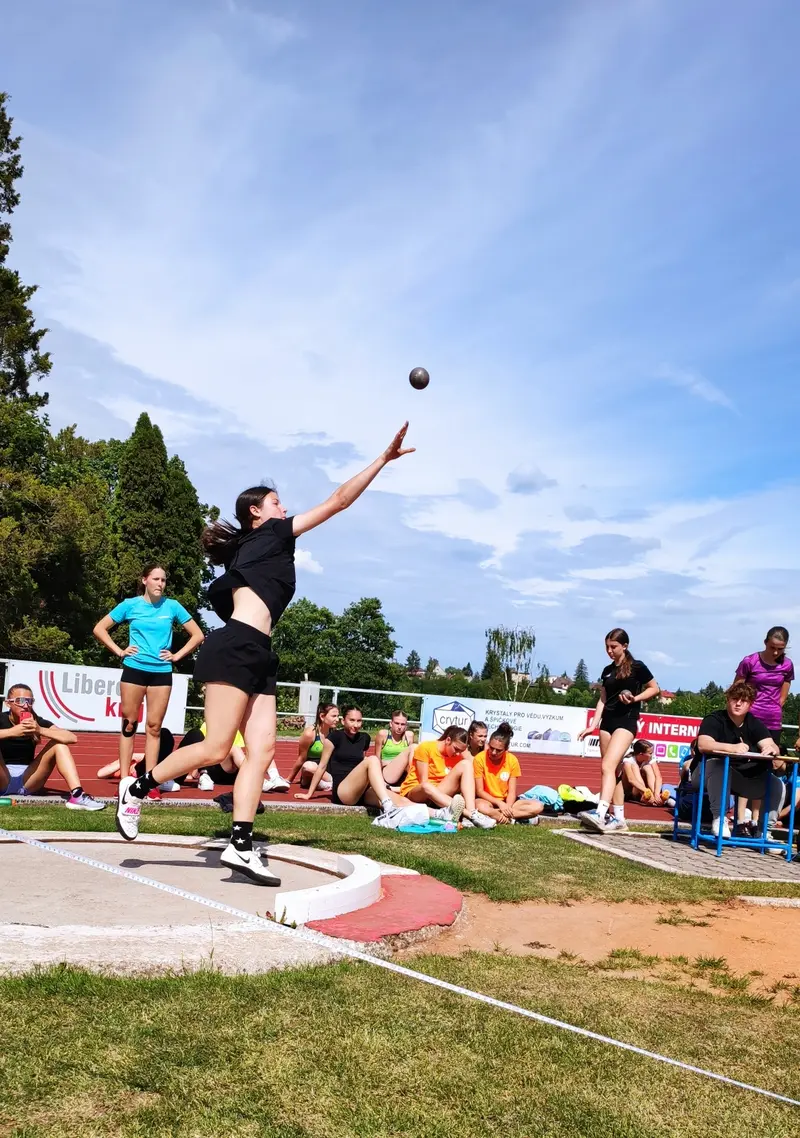 Krajské atletické finále - Turnov