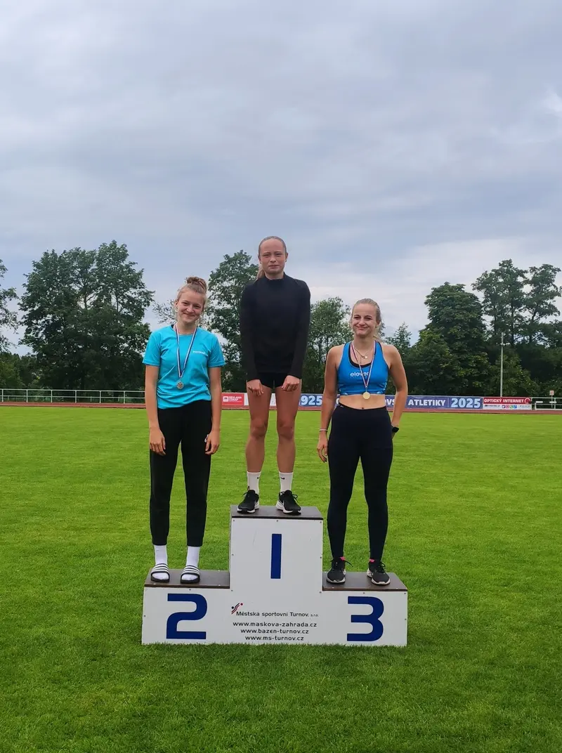 Krajské atletické finále - Turnov