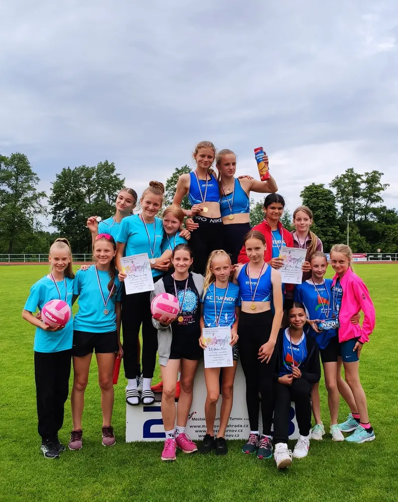 Krajské atletické finále - Turnov