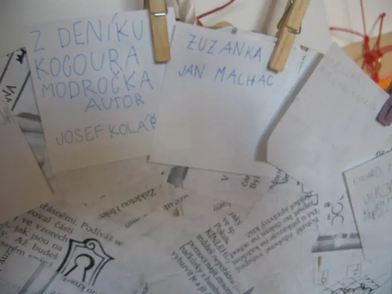 Čtenářská dílna ve 2. třídě