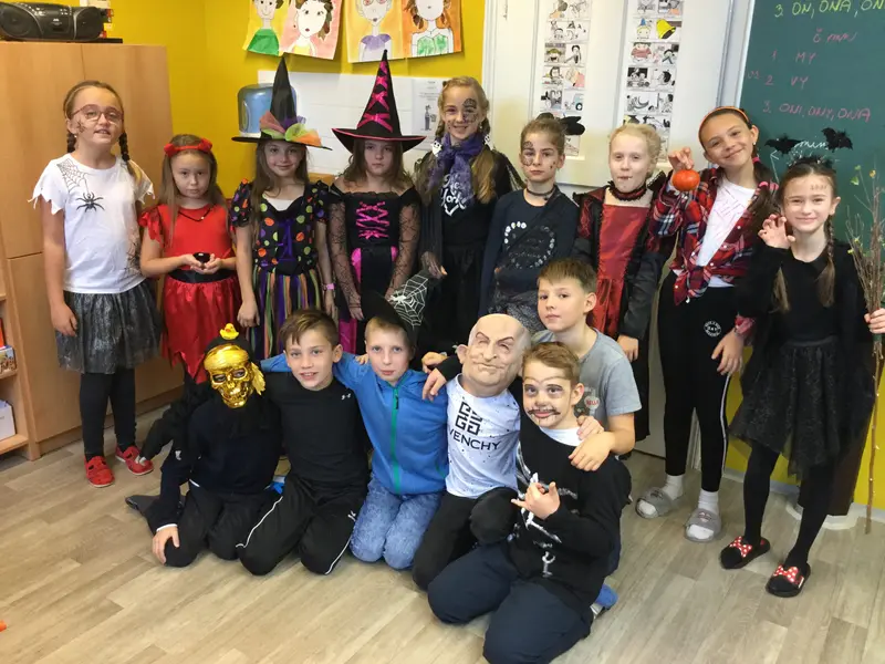 Haloweenský den ve 4.A