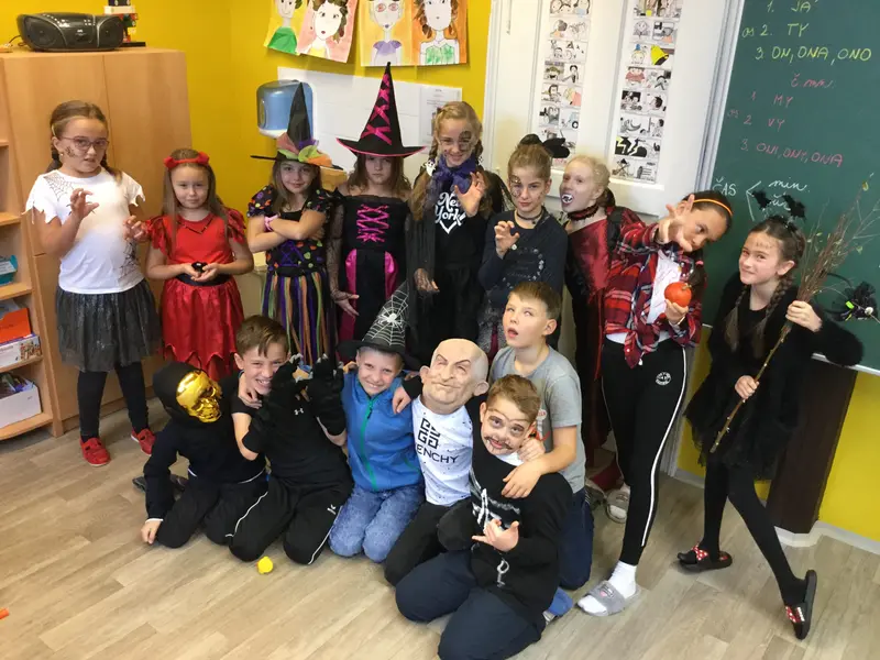 Haloweenský den ve 4.A