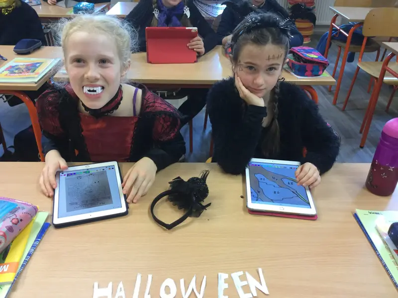 Haloweenský den ve 4.A
