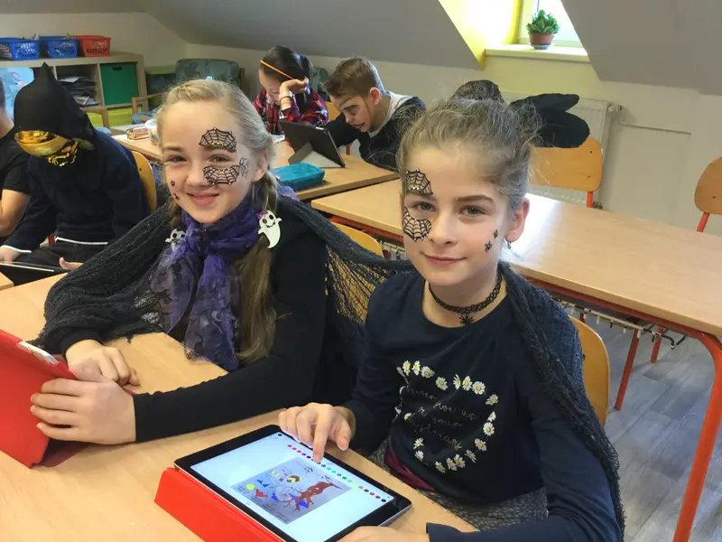Haloweenský den ve 4.A