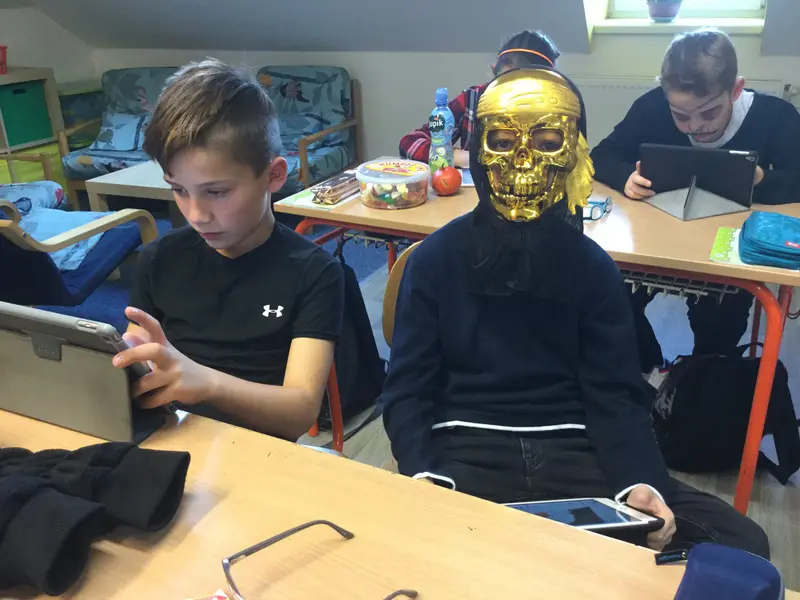 Haloweenský den ve 4.A
