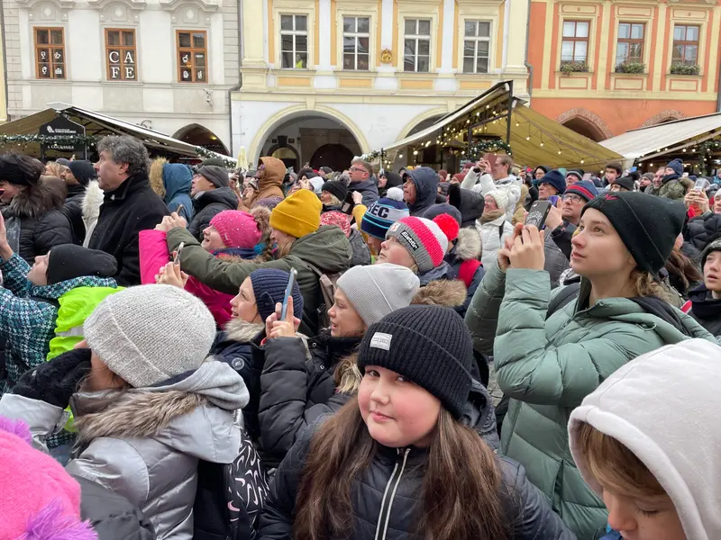 Návštěva adventní Prahy