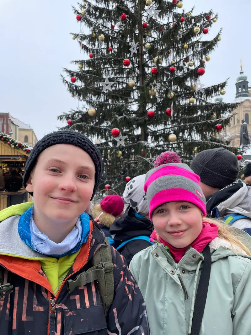 Návštěva adventní Prahy