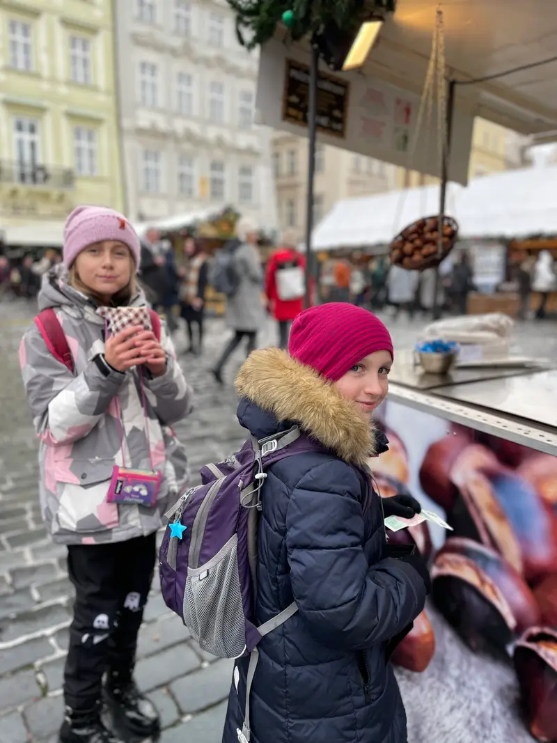 Návštěva adventní Prahy