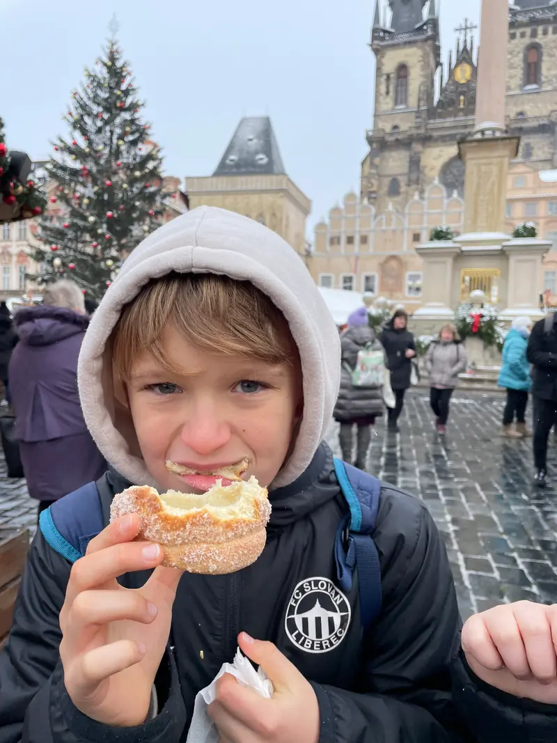 Návštěva adventní Prahy