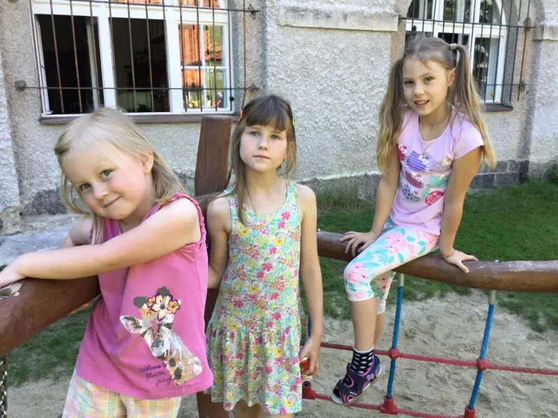 3. tř. Malování křídami s MŠ