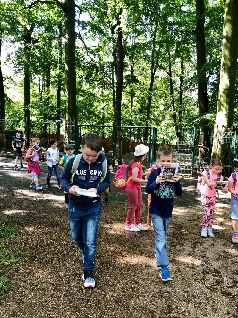 Prvňáci v ZOO
