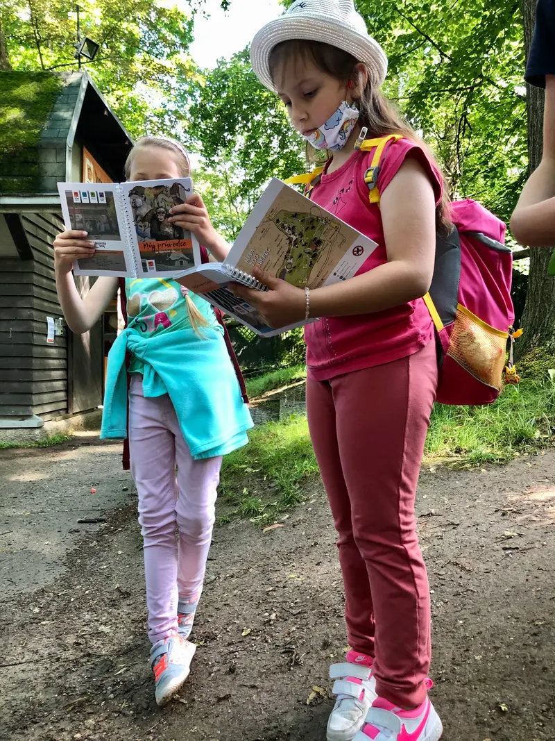 Prvňáci v ZOO