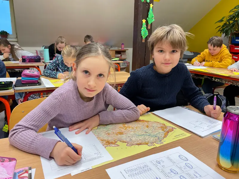 České den ve čtvrté třídě