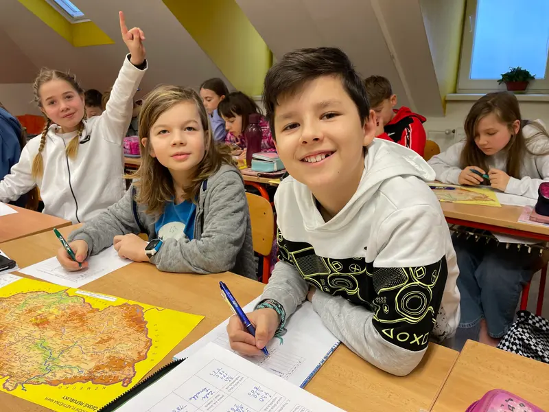 České den ve čtvrté třídě