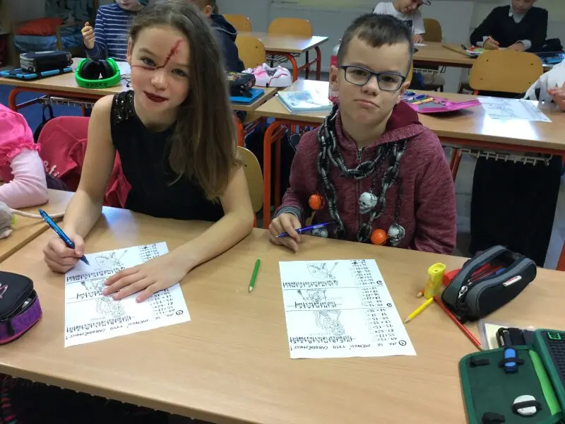 4. tř. Halloweenský den