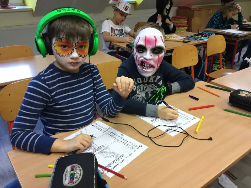 4. tř. Halloweenský den