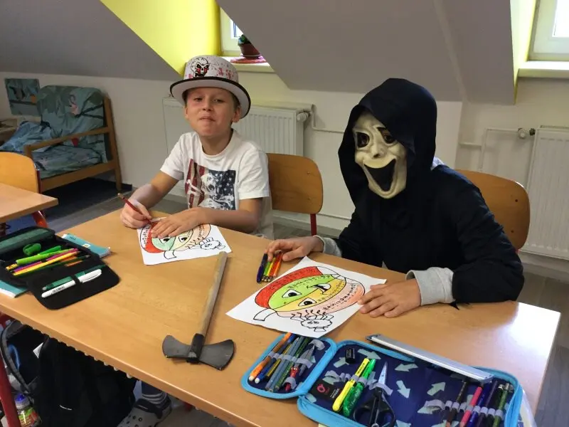 4. tř. Halloweenský den