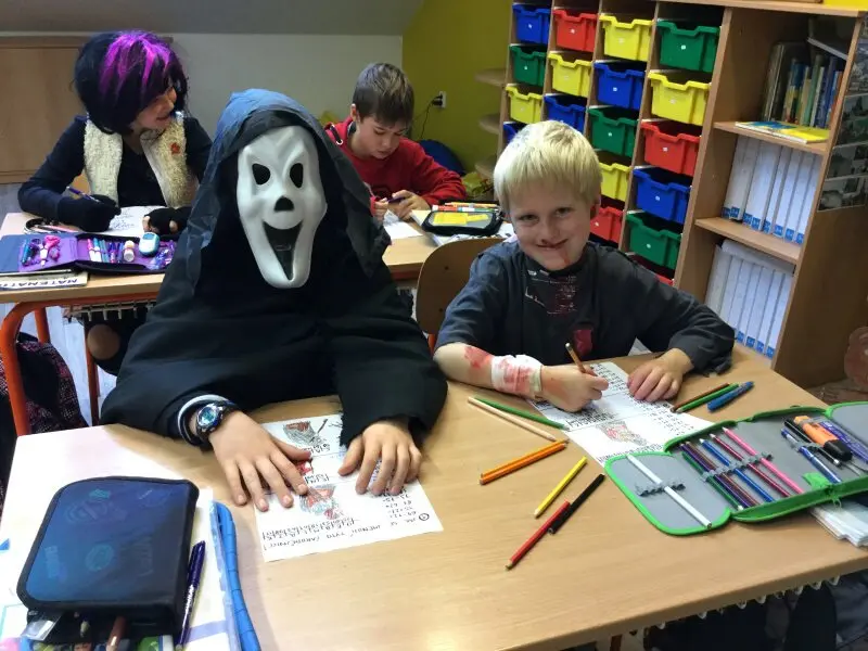 4. tř. Halloweenský den