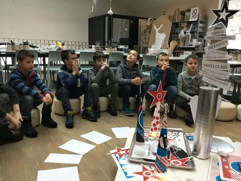 4.tř. Vánoce v galerii