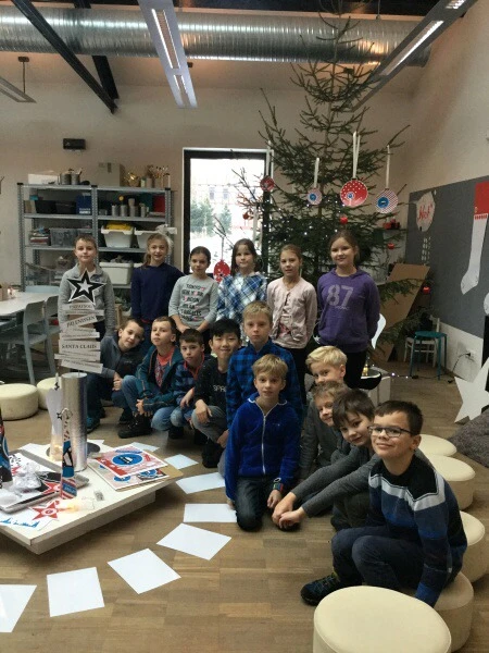 4.tř. Vánoce v galerii