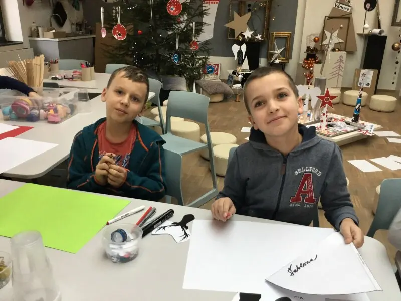 4.tř. Vánoce v galerii