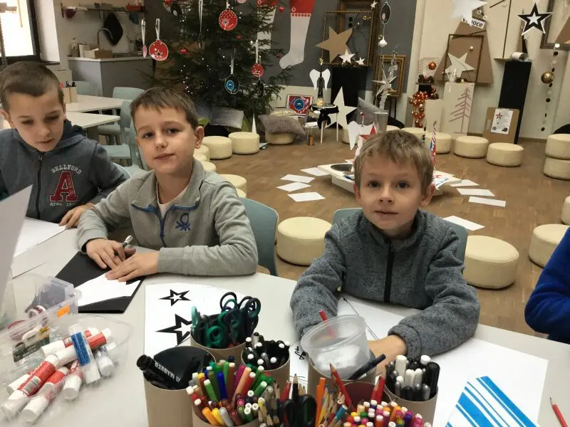 4. tř. Vánoce v galerii