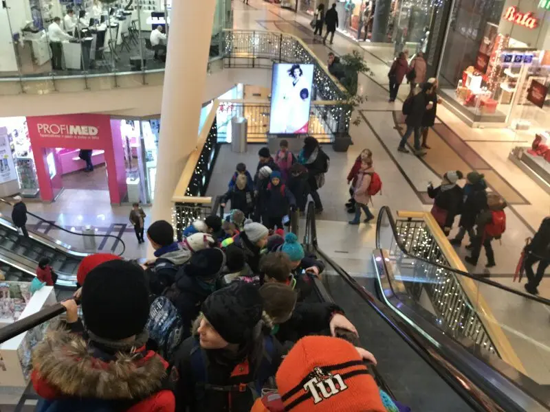 4. tř. předvánoční Praha