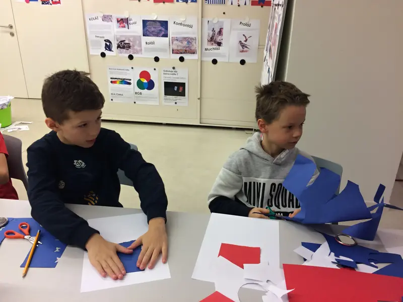 Třeťáci v tvořili galerii