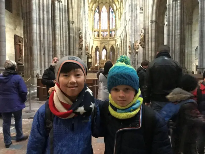 4. tř. předvánoční Praha
