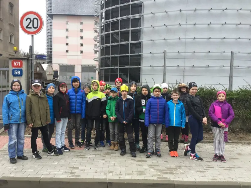 4. třída na exkurzi ve spalovně