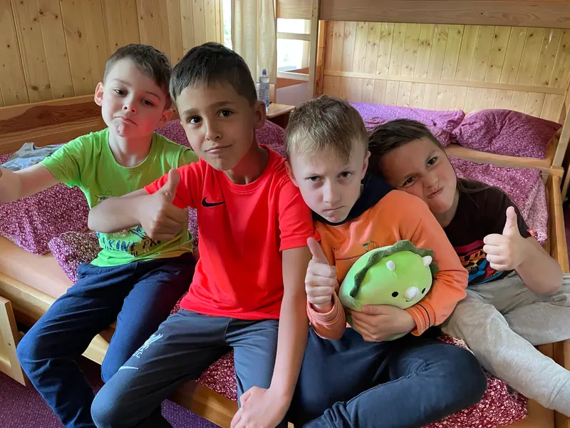 1. a 3. třída na Benecku - 1.den