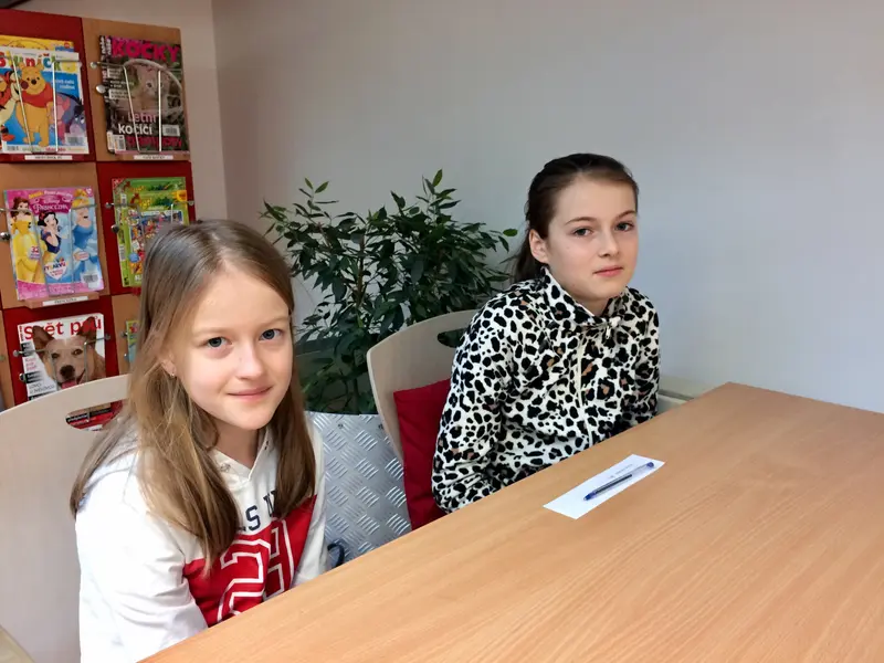 5.B na kajaku v knihovně