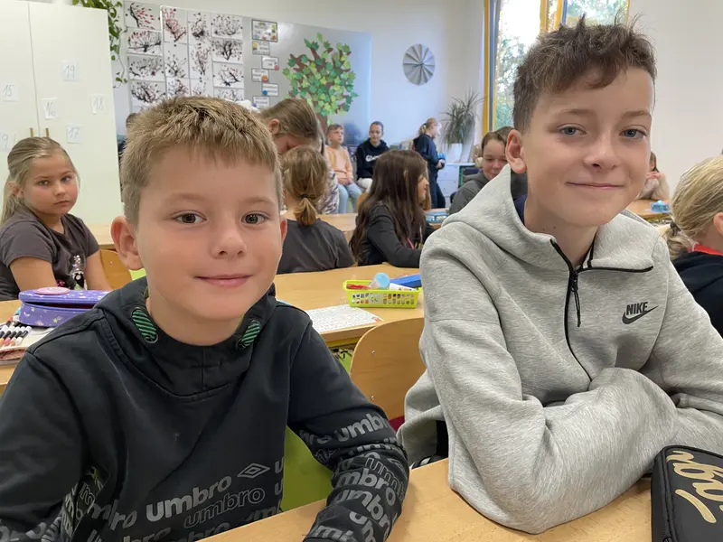 2. tř. s patrony z 6. tř.
