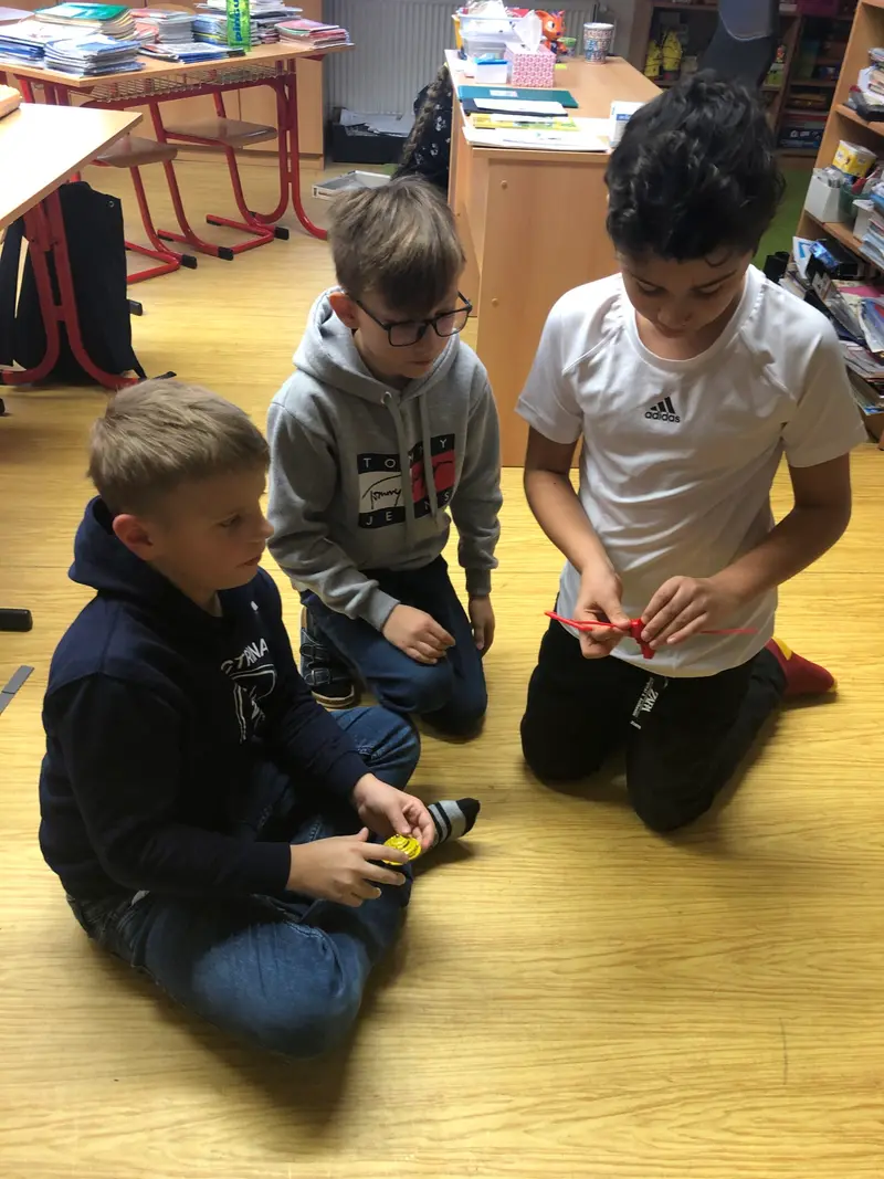 Povánoční besídka ve 4.třídě