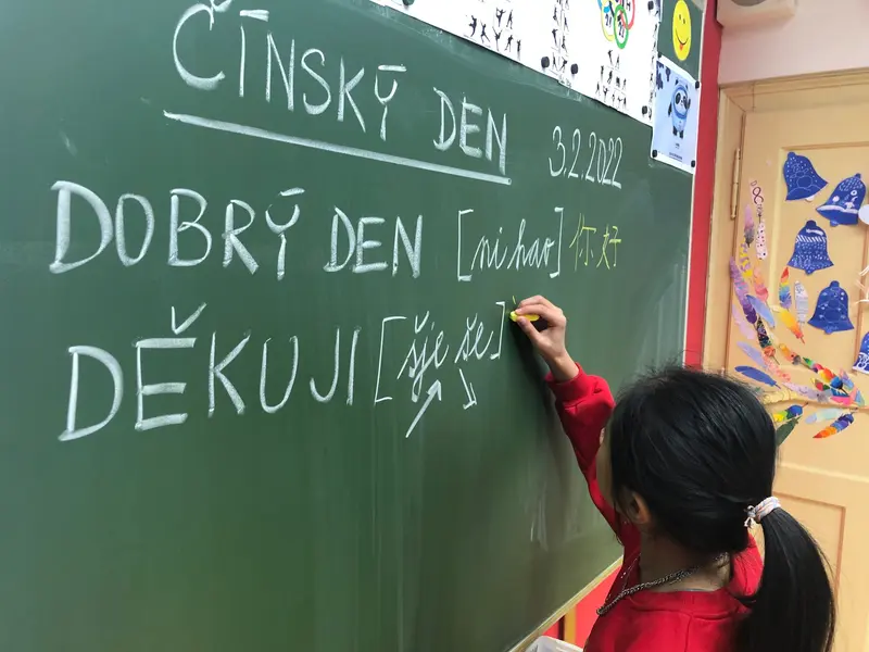 Čínský den ve 4.třídě