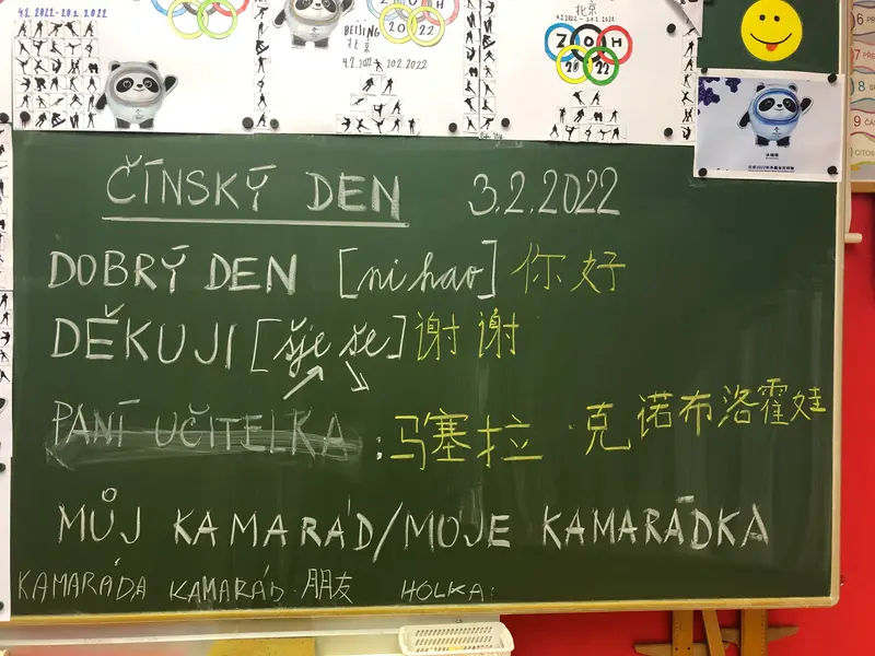Čínský den ve 4.třídě