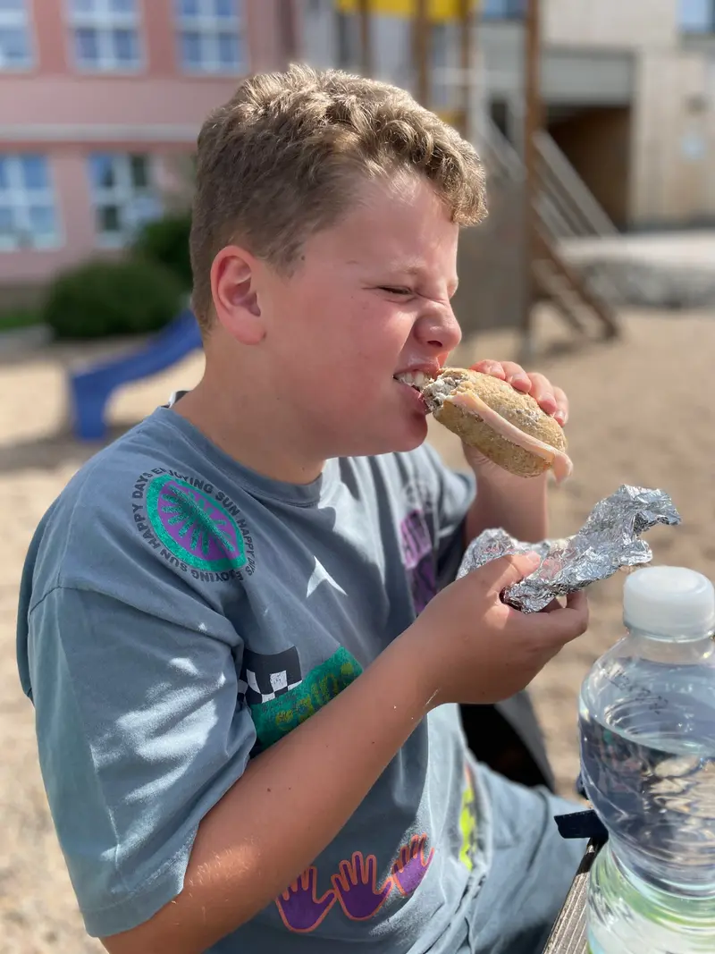 třeťáci a čtvrťáci v Poniklé