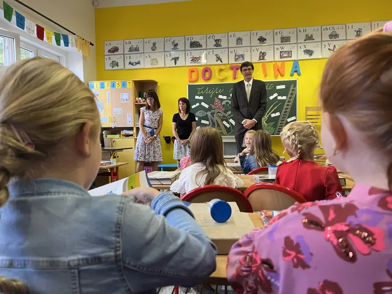 První den v první třídě