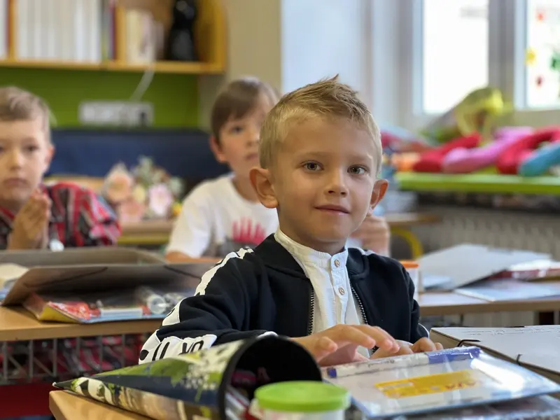 První den v první třídě
