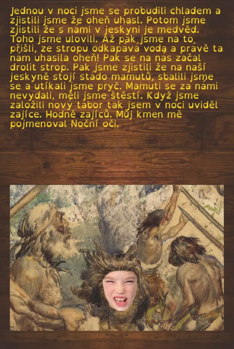 Čtvrťáci navštívili pravěk
