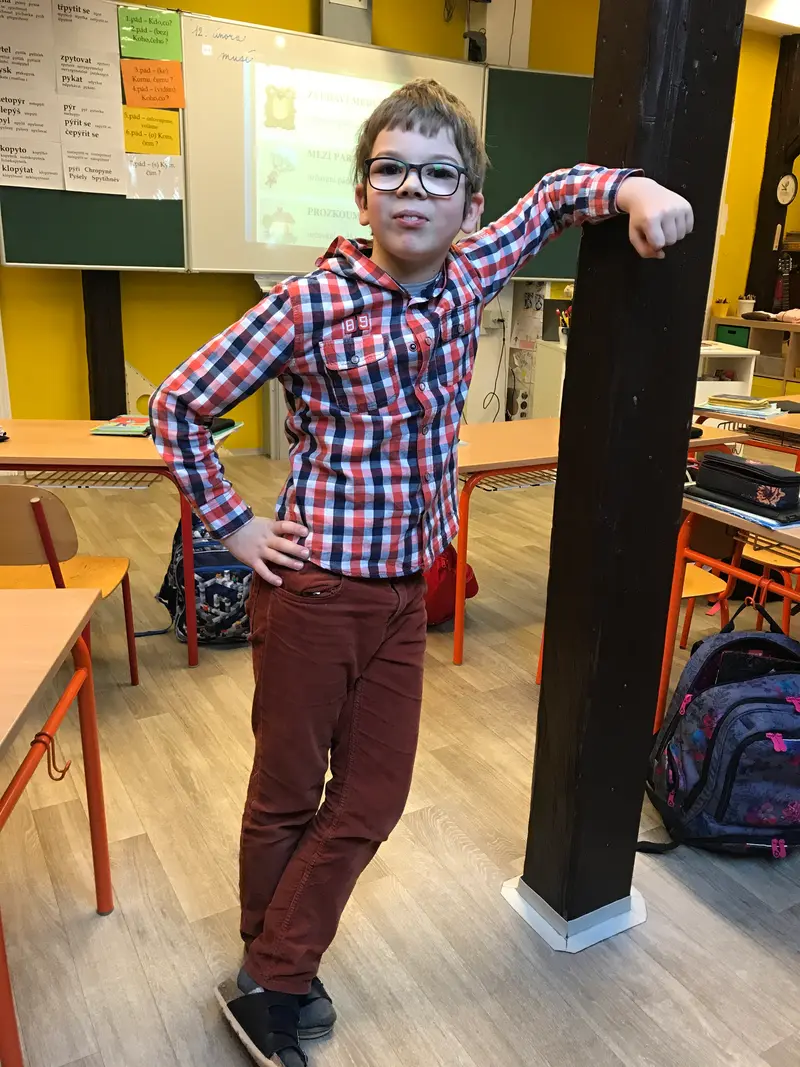 Třeťáci v divadle na Bajajovi