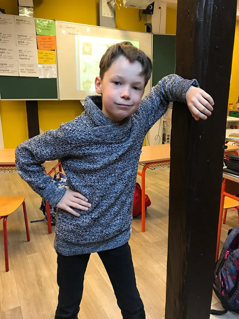 Třeťáci v divadle na Bajajovi