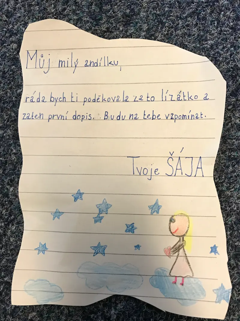 andělský měsíc u třeťáků