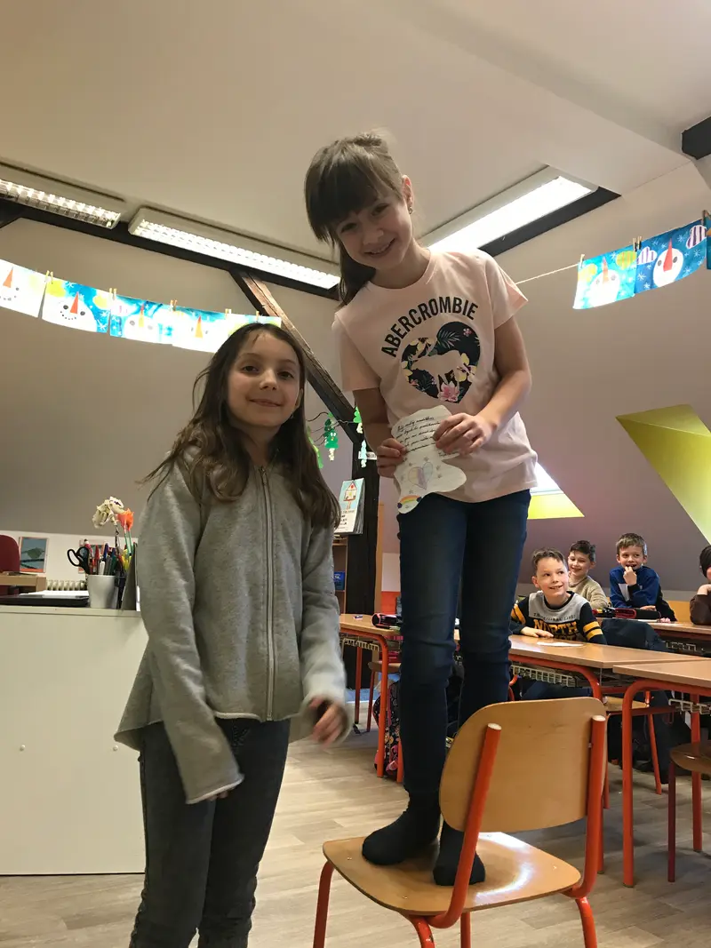 andělský měsíc u třeťáků